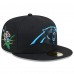 Бейсболка Carolina Panthers New Era x Felt Black 59FIFTY