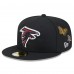 Бейсболка Atlanta Falcons New Era x Felt Black 59FIFTY Бейсболка Atlanta Falcons New Era x Felt Black 59FIFTY