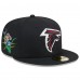 Бейсболка Atlanta Falcons New Era x Felt Black 59FIFTY