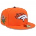 Бейсболка Denver Broncos New Era x Felt Orange 59FIFTY