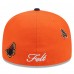 Бейсболка Denver Broncos New Era x Felt Orange 59FIFTY