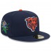 Бейсболка Chicago Bears New Era x Felt Navy 59FIFTY