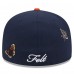 Бейсболка Chicago Bears New Era x Felt Navy 59FIFTY