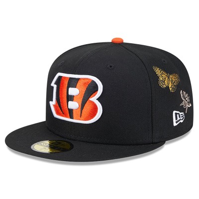 Бейсболка Cincinnati Bengals New Era x Felt Black 59FIFTY
