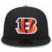 Бейсболка Cincinnati Bengals New Era x Felt Black 59FIFTY