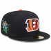 Бейсболка Cincinnati Bengals New Era x Felt Black 59FIFTY