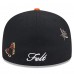 Бейсболка Cincinnati Bengals New Era x Felt Black 59FIFTY
