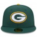 Бейсболка Green Bay Packers New Era x Felt Green 59FIFTY Fitted