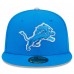 Бейсболка Detroit Lions New Era x Felt Blue 59FIFTY