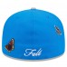 Бейсболка Detroit Lions New Era x Felt Blue 59FIFTY