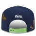 Бейсболка Seattle Seahawks New Era x Felt College Navy/Neon Green A-Frame 9FIFTY Snapback