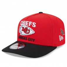 Бейсболка Kansas City Chiefs New Era x Felt Red/Black A-Frame 9FIFTY Snapback