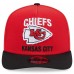 Бейсболка Kansas City Chiefs New Era x Felt Red/Black A-Frame 9FIFTY Snapback