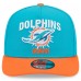 Бейсболка Miami Dolphins New Era x Felt Aqua/Orange A-Frame 9FIFTY