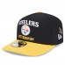 Бейсболка Pittsburgh Steelers New Era x Felt Black/Gold A-Frame 9FIFTY Snapback