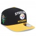 Бейсболка Pittsburgh Steelers New Era x Felt Black/Gold A-Frame 9FIFTY Snapback
