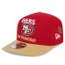 Бейсболка San Francisco 49ers New Era x Felt Scarlet/Gold A-Frame 9FIFTY Snapback