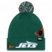 Шапка с помпоном New York Jets New Era x Felt Green