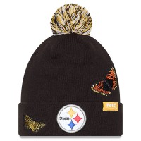 Шапка с помпоном Pittsburgh Steelers New Era x Felt Black