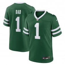 Игровая джерси New York Jets Nike #1 Dad Game - Legacy Green