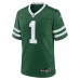 Игровая джерси New York Jets Nike #1 Dad Game - Legacy Green