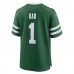 Игровая джерси New York Jets Nike #1 Dad Game - Legacy Green