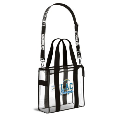 Los Angeles Chargers WEAR by Erin Andrews Stadium Tote Bag with Team Color Trim