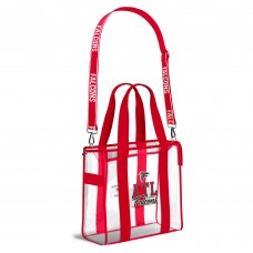 Atlanta Falcons WEAR by Erin Andrews Stadium Tote Bag with Team Color Trim