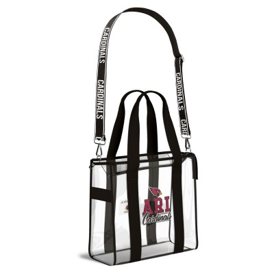 Arizona Cardinals WEAR by Erin Andrews Stadium Tote Bag with Team Color Trim
