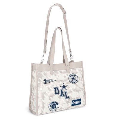 Dallas Cowboys WEAR by Erin Andrews Patch Printed Tote Bag