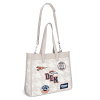 Denver Broncos WEAR by Erin Andrews Patch Printed Tote Bag