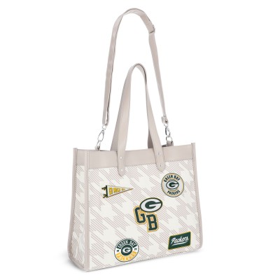 Green Bay Packers WEAR by Erin Andrews Patch Printed Tote Bag