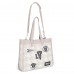 Las Vegas Raiders WEAR by Erin Andrews Patch Printed Tote Bag