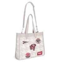 San Francisco 49ers WEAR by Erin Andrews Patch Printed Tote Bag