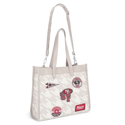 San Francisco 49ers WEAR by Erin Andrews Patch Printed Tote Bag