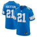 Игровая джерси Amik Robertson Detroit Lions Nike Game -  Blue