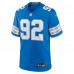 Игровая джерси Marcus Davenport Detroit Lions Nike Team Game -  Blue