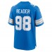 Игровая джерси D.J. Reader Detroit Lions Nike Team Game -  Blue