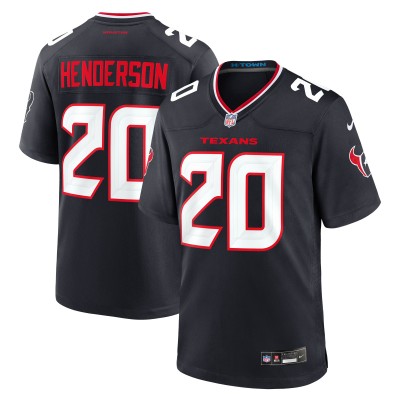 Игровая джерси C.J. Henderson Houston Texans Nike Team Game -  Navy