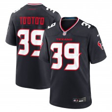 Игровая джерси Houston Texans Henry Tootoo Nike Navy Team Game