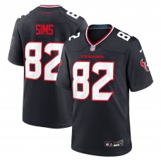 Игровая джерси Steven Sims Houston Texans Nike Team Game -  Navy