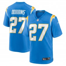 Игровая джерси J.K. Dobbins Los Angeles Chargers Nike Team Game -  Powder Blue