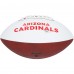 Kurt Warner Arizona Cardinals Autographed Fanatics Authentic Franklin White Panel Football with HOF 17 Inscription