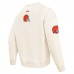 Кофта Cleveland Browns Pro Standard Cream Turn It Up