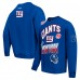 New York Giants Pro Standard Royal Turn It Up Drop Shoulder Pullover Sweatshirt