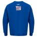 New York Giants Pro Standard Royal Turn It Up Drop Shoulder Pullover Sweatshirt
