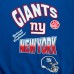 New York Giants Pro Standard Royal Turn It Up Drop Shoulder Pullover Sweatshirt