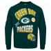 Кофта Green Bay Packers Pro Standard Green Turn It Up Drop Shoulder