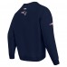 New England Patriots Pro Standard Navy Turn It Up Drop Shoulder Pullover Sweatshirt