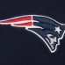 New England Patriots Pro Standard Navy Turn It Up Drop Shoulder Pullover Sweatshirt